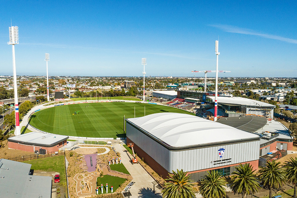 Whitten Oval Indoor Training Facility