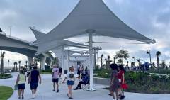 TENSILE SHADE STRUCTURES - COACHMAN PARK-1